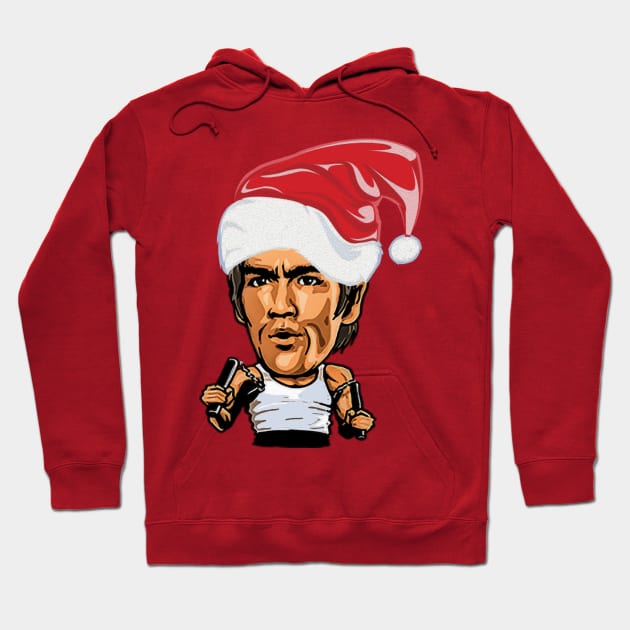 Santa Lee Hoodie by Blind Ninja